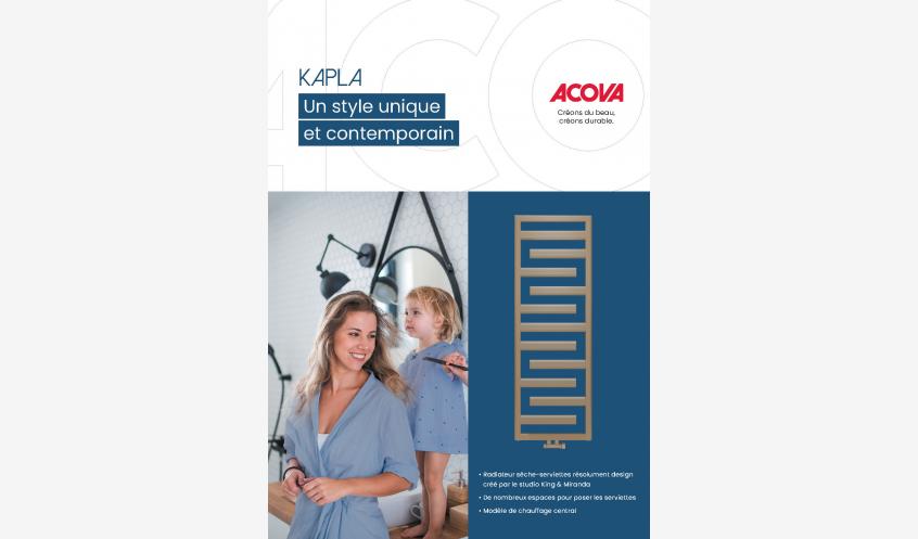 Brochure - Radiateur sèche-serviettes Kapla chauffage central