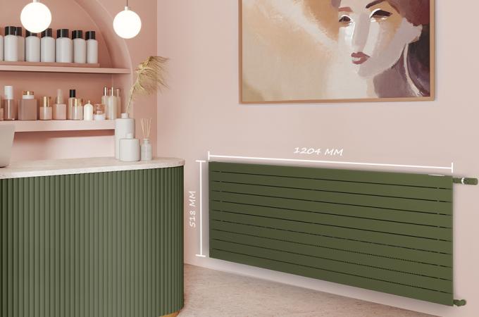 Photo d'ambiance : Radiateur Fassane néo 2 vert